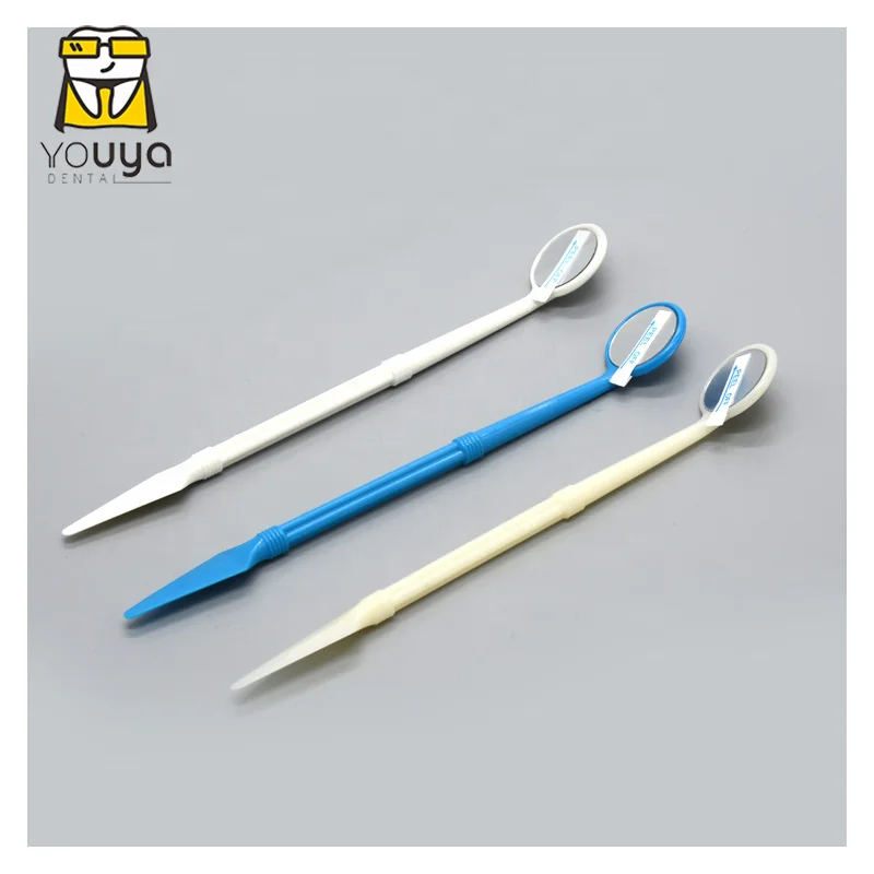 Disposable Dental Colorful Mouth Mirror Colored Anti Fog Dental Mirror, Magnifying Dental Mouth Mirrors