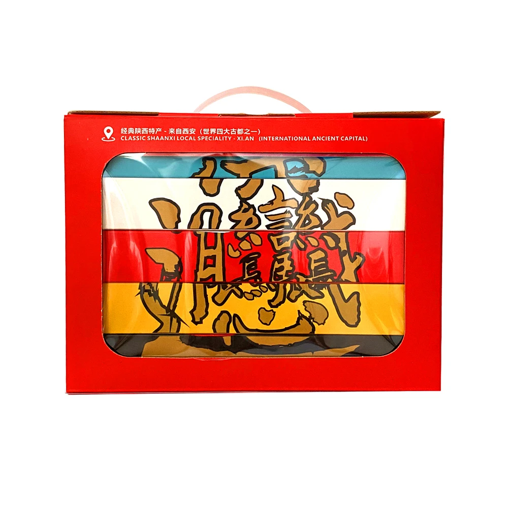 Recommendatio Wholesale gift boxed authentic Shaanxi trouser noodles ripped noodles featuring spicy oil hot pot noodles