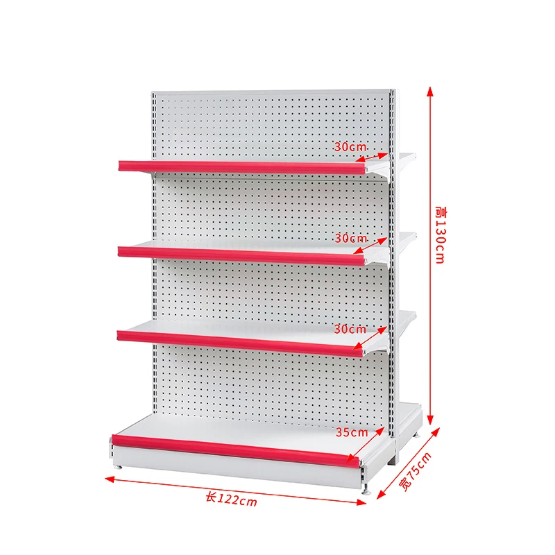 Leke  120*75*190 Affordable Price Display Gondola Racks And Stands For Supermarket Display Racks And Stands For Shopping Mall