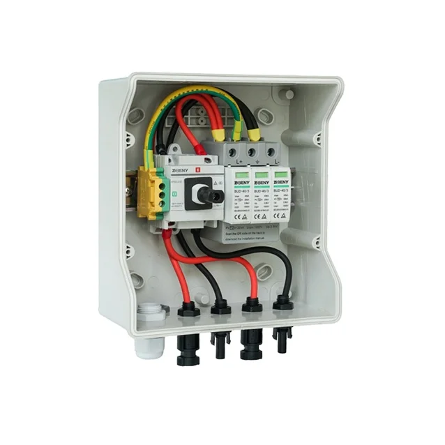 Beny Dc объединительная коробка 3in1out 50a 1000v Ip66 объединительная коробка для фотоэлектрической системы солнечных панелей