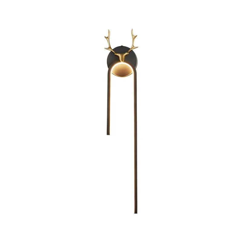 Wholesale Cheap Price Nordic Interior linear wall light living room bedroom lighting design wall lamp led bedside wall lamp