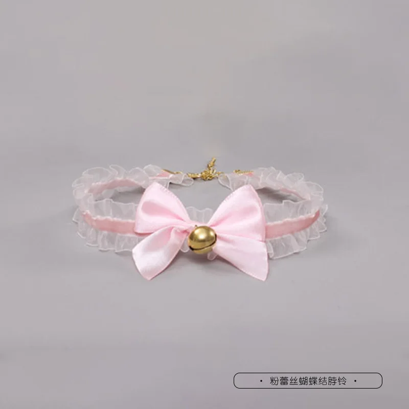 Милая обувь с бантиком в стиле «Лолита»; Колокол кулон Кружевное колье-Чокер Заявление пикантные, с круглой горловиной, платье для костюмированной вечеринки для девочек, для вечеринки, ювелирное изделие в стиле готик-панк