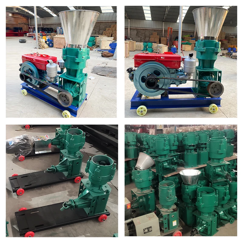 Fashion design agro animal feed grass processing pellets diesel pellet machine good price
