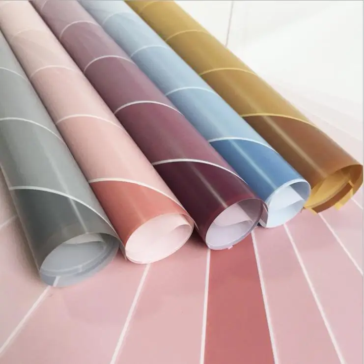 
Dazzling Korean Florist Mist Paper Plastic Flower Wrapping Paper Bouquet Wrapping 