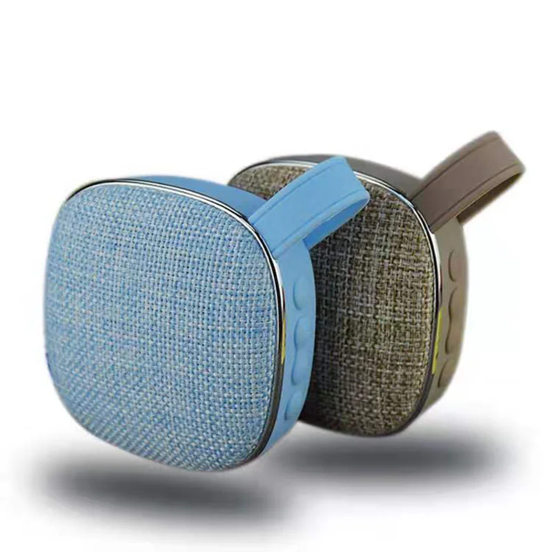 2023 New Arrivals Fabric Bluetooth Speaker 400mAh Wireless Speaker Portable Bluetooth Speaker