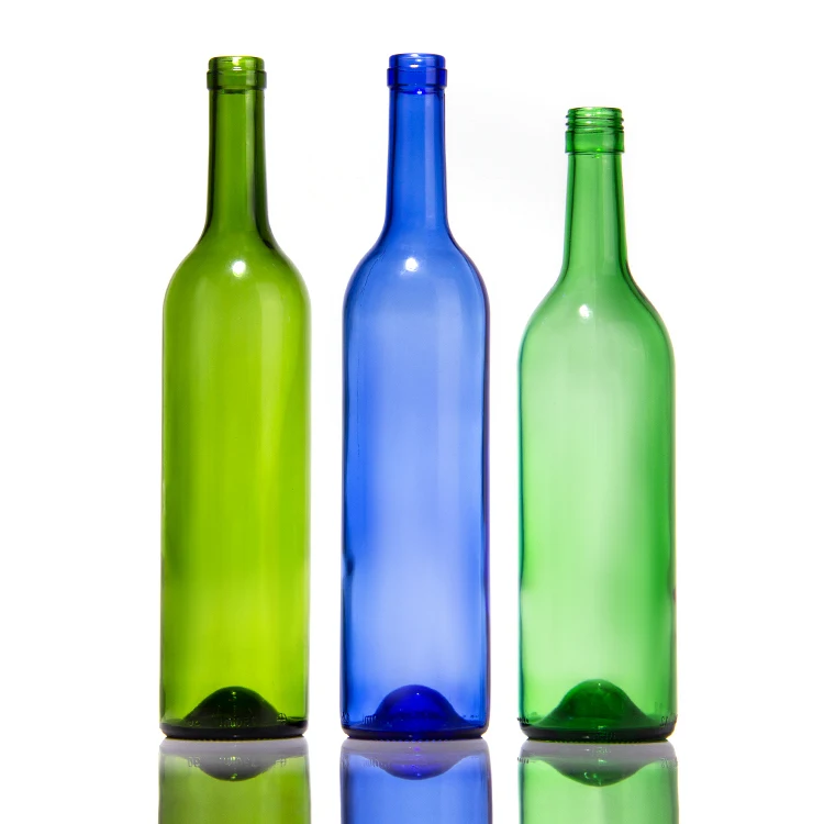 Wholesale 750ml High Quality Fast Delivery Red Bordeaux Wine Bottle