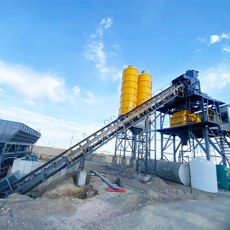 2025 Upgrade large capacity and high efficiency ready mix batching plant