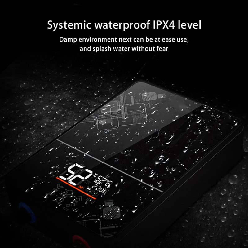 220V Ce Kitchen Bathroom Mini Tankless Geyser Bathroom Hot Instant Electric Water Heater Calentadores De Agua For Shower