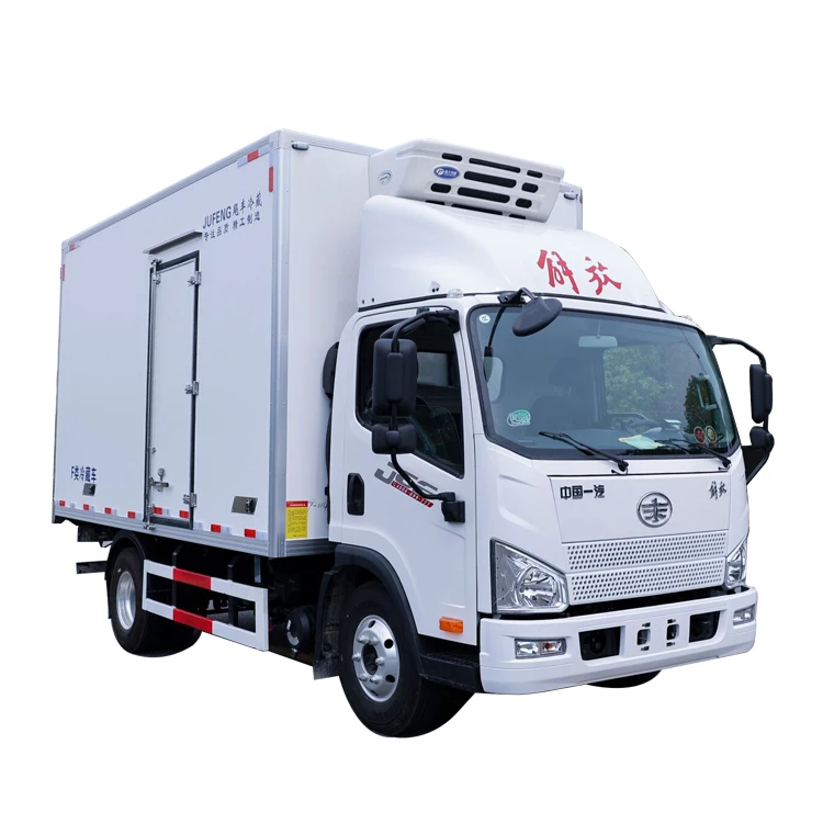 Faw Jiefang High Quality 4.2m cargo Carrier Refrigerated Van Refrigerator Trucks