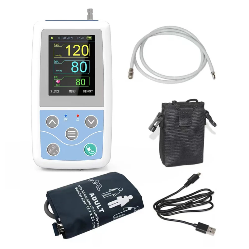 CONTEC CE ABPM50 USB цветной ЖК-монитор артериального давления 24 часа holter