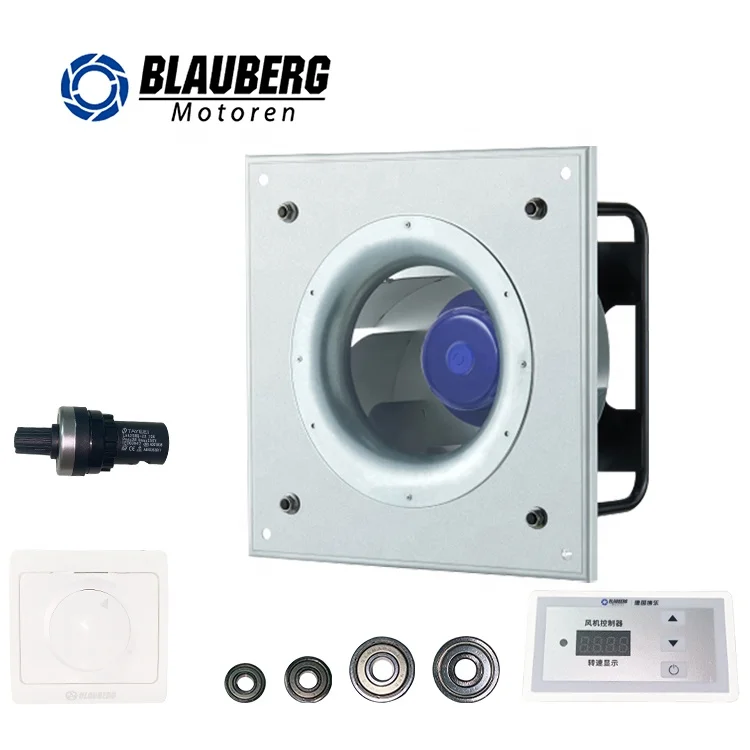 Blauberg ac High Pressure 280mm diameter cabinet centrifugal fan