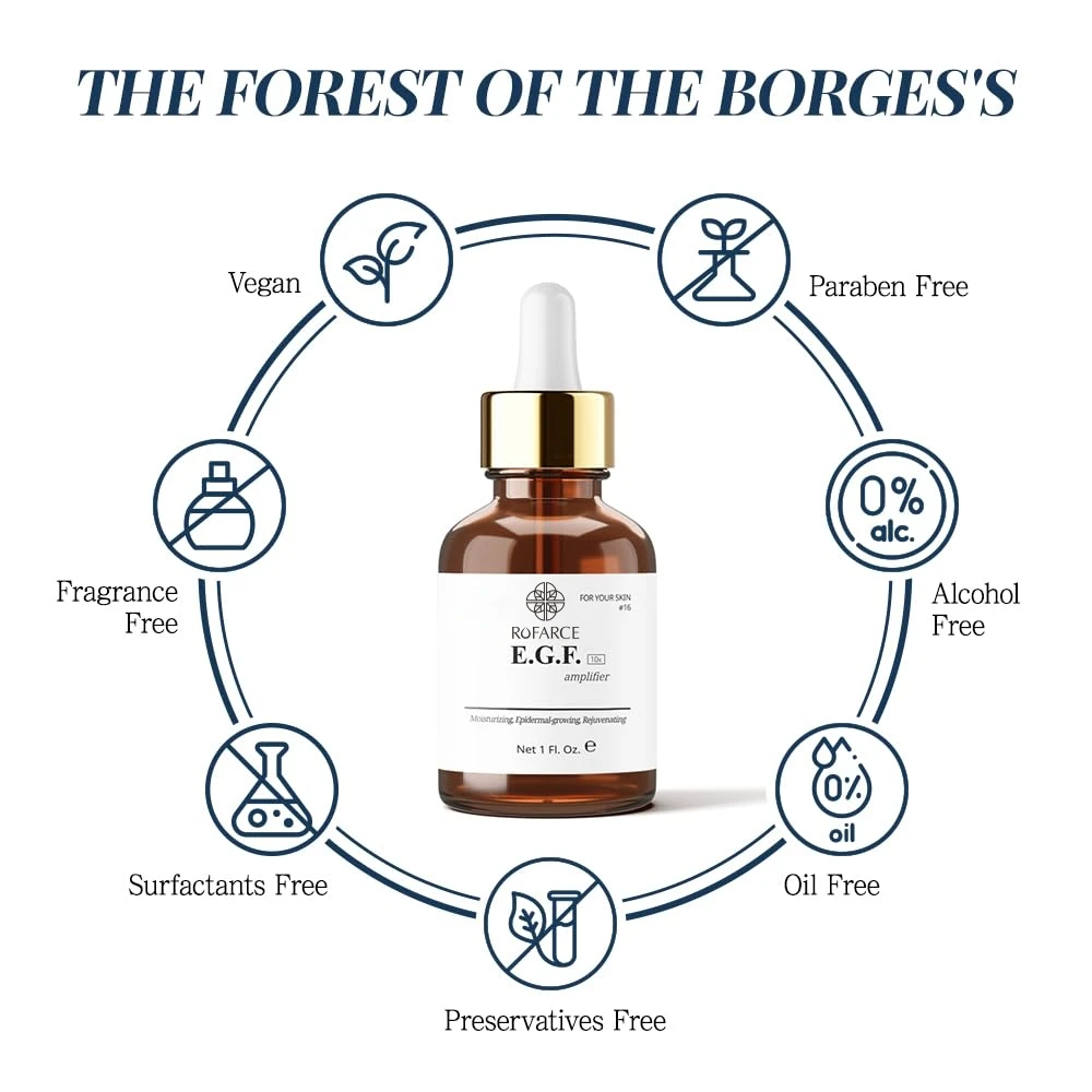 Wholesale Private Label EGF Serum Epidermal Growth Factor Face Serum Reduces Fine Lines Blemish Spots Hydrating Korean Skincare