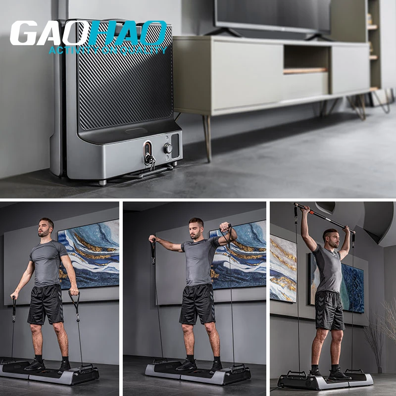 GAOHAO Training Sport Multi Training Station Gym Weight Lifting Training Station With App function