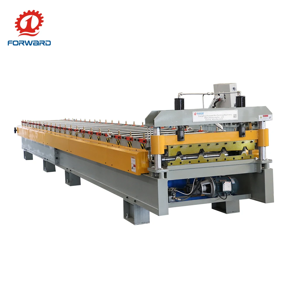 IBR Roof Sheet Making Machine Trapezoidal Tile Sheet Roof Wall Panel Roll Forming Equipment