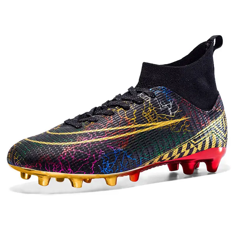 Oem High Quality Tf Ag Children Spikes Sole Football Boots American Soccer Shoe Cleats For Men