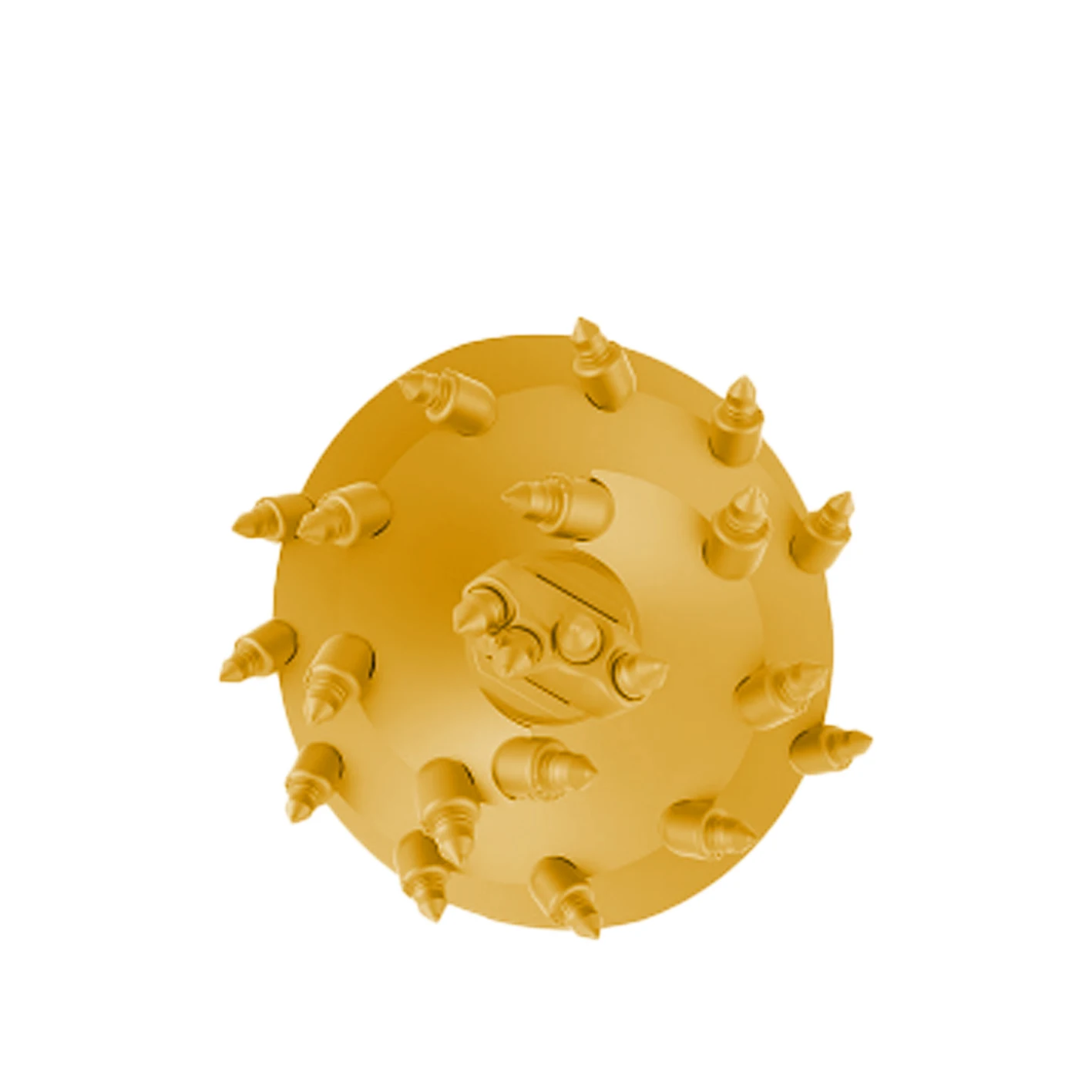 JYY Rock Drill Auger Aggressive Tapered Cutting Head With Rotating Picks Designed for Drilling Hard Rock