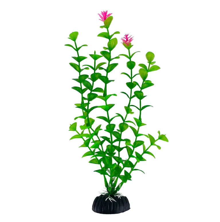 Hotel fish tank aquarium decoration artificial plant aquatic plastic soft green plant fish tank plant