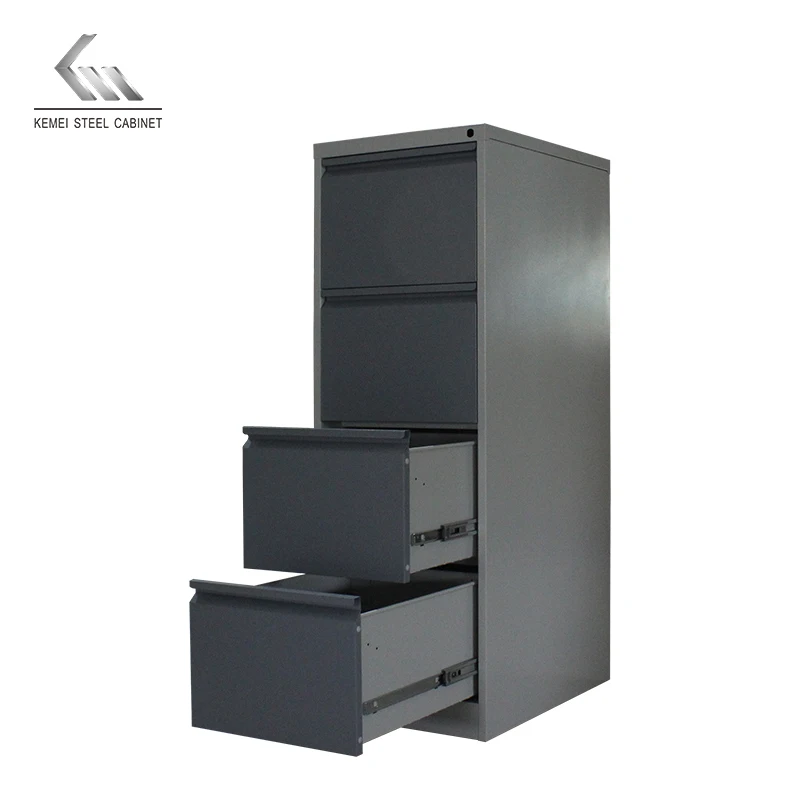 Modern Black Metal Office Filing Storage Drawer Cabinet Archive Steel Filing Cabinet Type Storage Drawers Metal Cabinet
