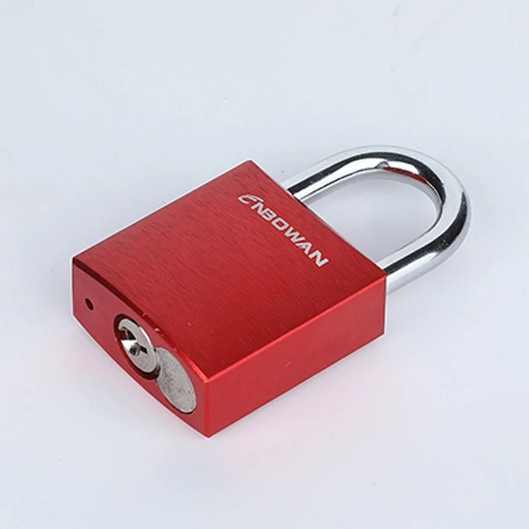many size Red Aluminum Safety Padlock Loto Products