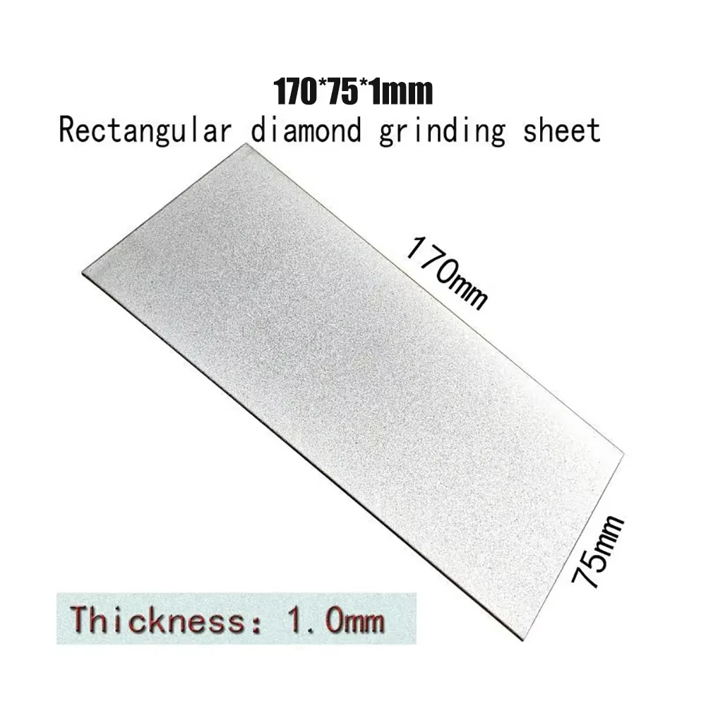 170*75MM Diamond Knife Sharpener Sharpening Stone Grit 80-3000# Grindstone Diamond Tools Fine Grinding Whetstone Kitchen Knives