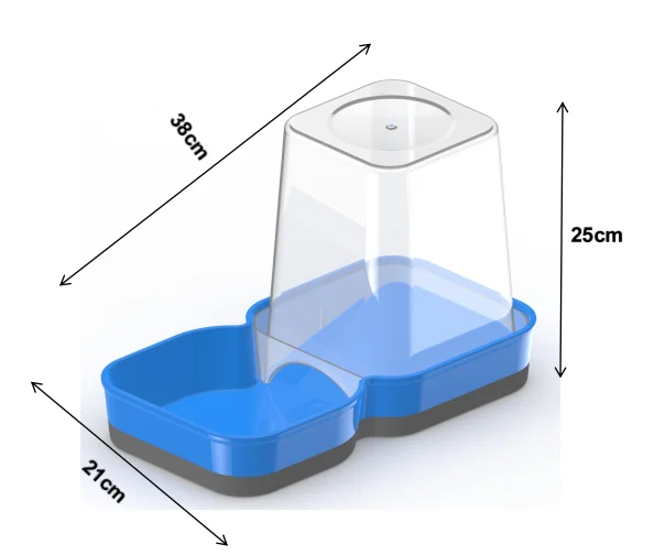 hot sale Factory Supply Automatic Pet Food Feeder Dog Cat Small Animals Self-Acting Dispenser Dog Food Bowls