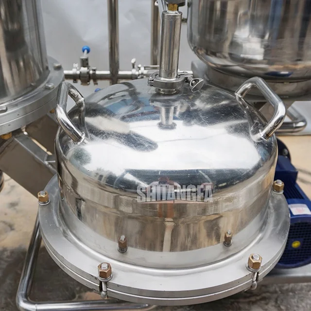 Hot Sale Automatic Diatomite Filter For Grape Wine Coarse Filtration, Stainless Steel Diatomaceous Earth Filter Machine