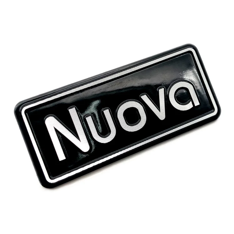 New Design Aluminum Nameplate Anodized Sign Plaque Signage Brass Stainless Steel Asset Tag Label Metal Logo