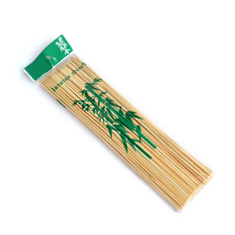 Barbecue skewer beef barbeque stick barbuque bbq bamboo brazilian dispos round wholesale skewer stick bamboo skewer