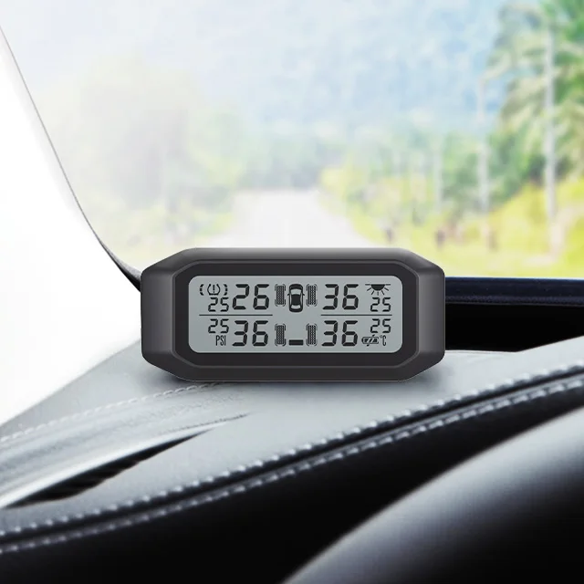 2024 TPMS 4WD Солнечный монитор шин караван легко установить