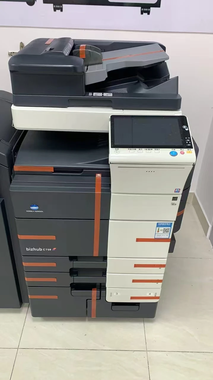Konica Minolta C759 Remanufacturing refurbishment Laser Digital Duplicator High-Speed  Large Printer Color Copier Models A3
