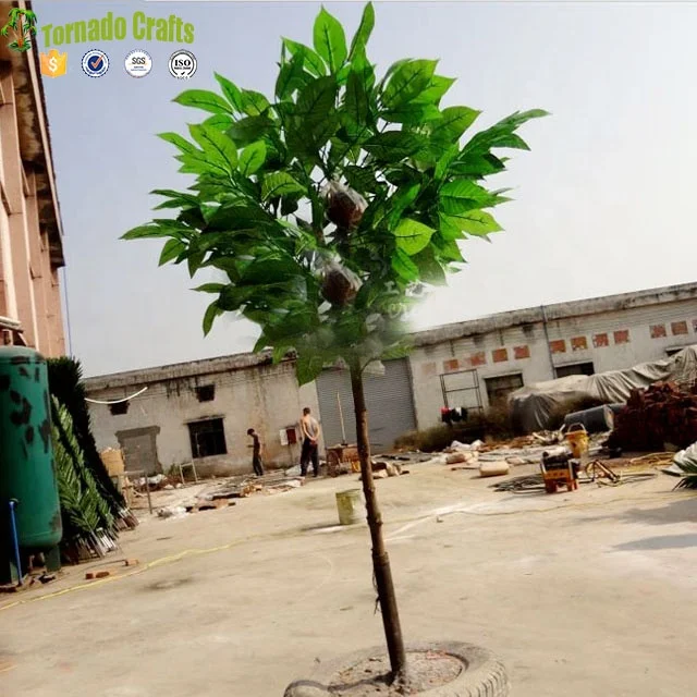 China factory wholesale artificial fruit chocolate cacao trees