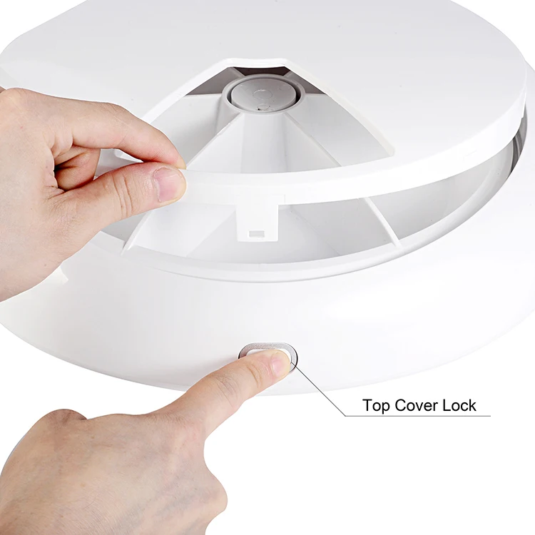 Six Parts product water dog food dispenser smart pet automatic feeder pet product dog water dispenser
