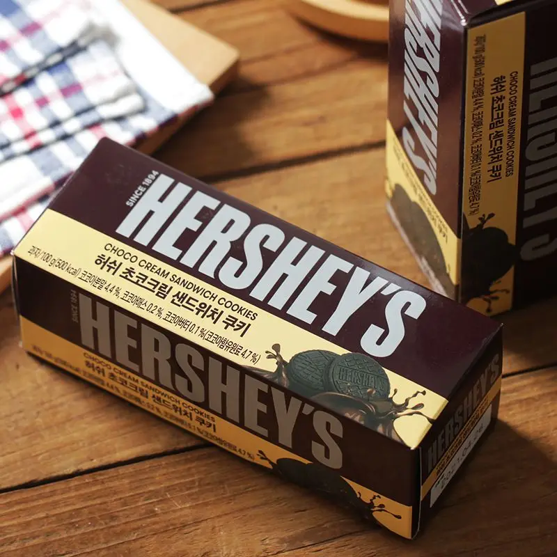 Оптовая продажа шоколадное печенье HERSHEYS коробка 100 г