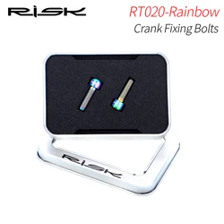 Mountain Bike M20x8 Crank Arm Bolt MTB Bicycle BB Cap Titanium Alloy Crankset Screw for Deore/XT/SLX/XTR/105/UT/DA Chainset