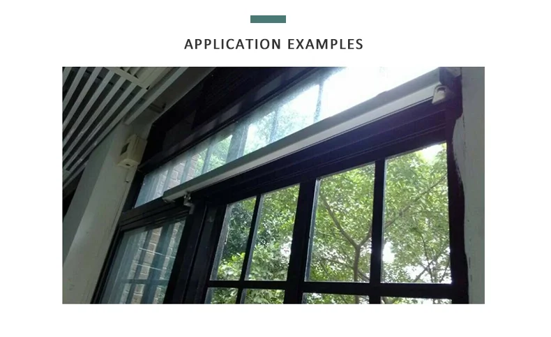 Electric Motor to Open Windows H35 Series Sliding Sash Window Opener Built-in Remote Control Electric Sliding Window Opener