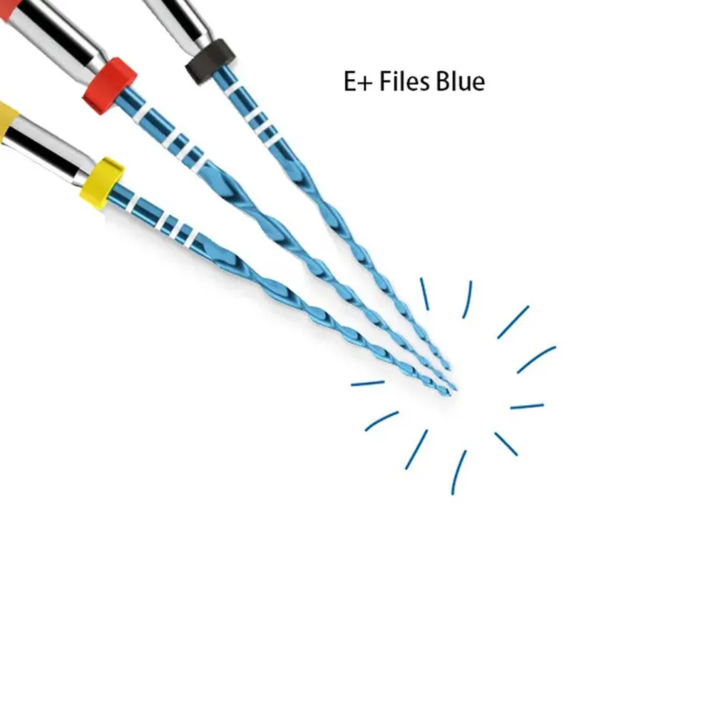Dental Endodontic Reciprocating Endo Files Root Canal Blue Niti 6 pcs Packing Instruments Materials Lab Dentist Equipment  Tools