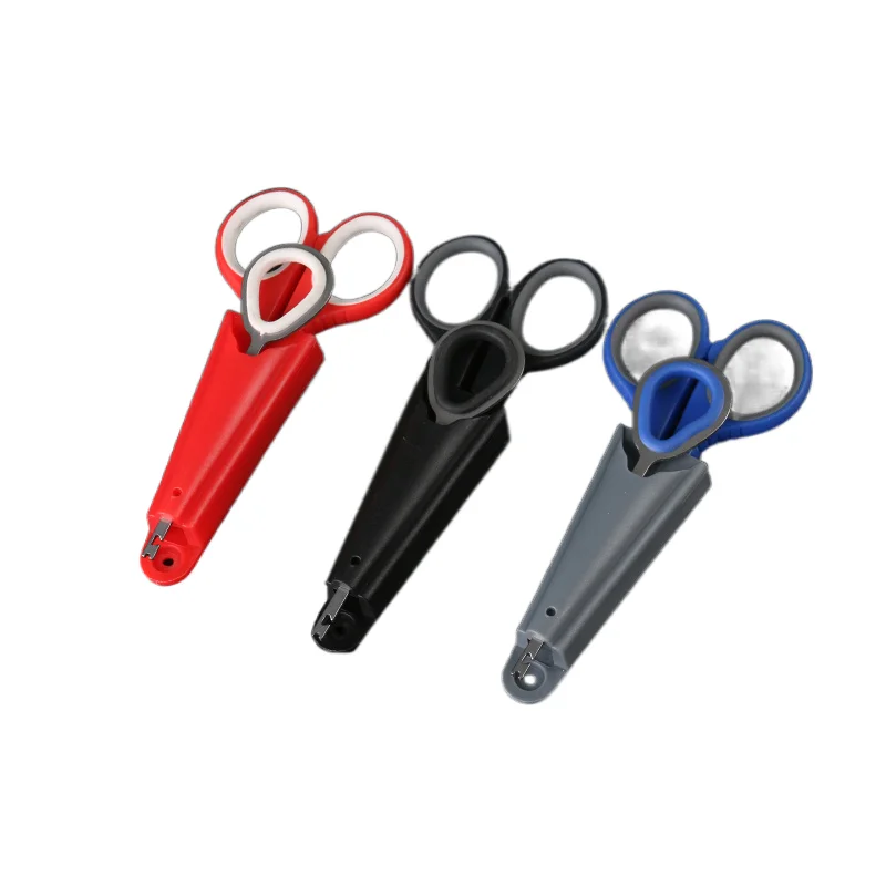 XINAFS01 Wholesale Multifunctional Plier ABS Handle Fishing Scissors Fishing Gear Accessories