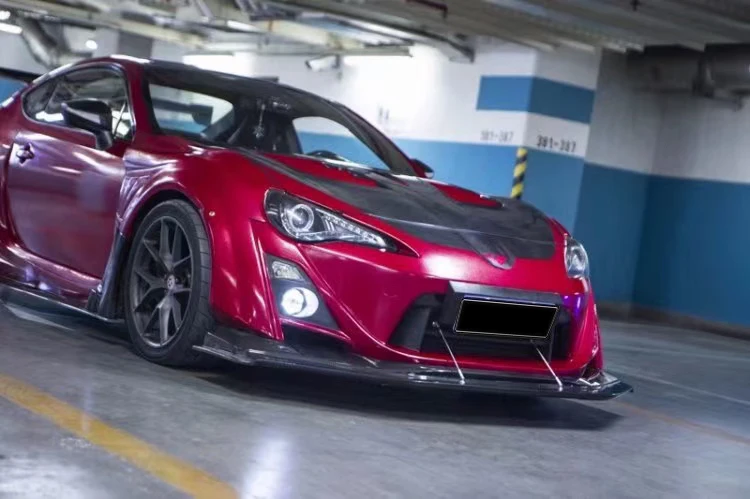 Runde Новое поступление Комплект кузова для Toyota 86 GT86 комплект с широким кузовом Subaru передний бампер задний боковые юбки брызговик