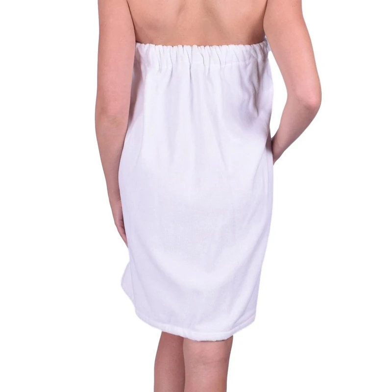 Wholesale bath towel dress body wrap towel super soft cotton terry towel wrap dress