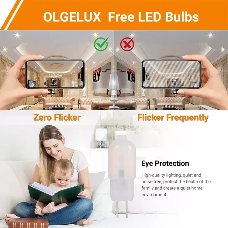 Chinese factory G4 AC/DC 12V LED bulb high brightness high quality low price mini LED bulb