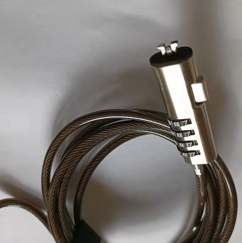 Nano Computer Laptop Combination  Lock Cable 4 Digital Password Protection   for Select HP Elitebooks and Chromebooks