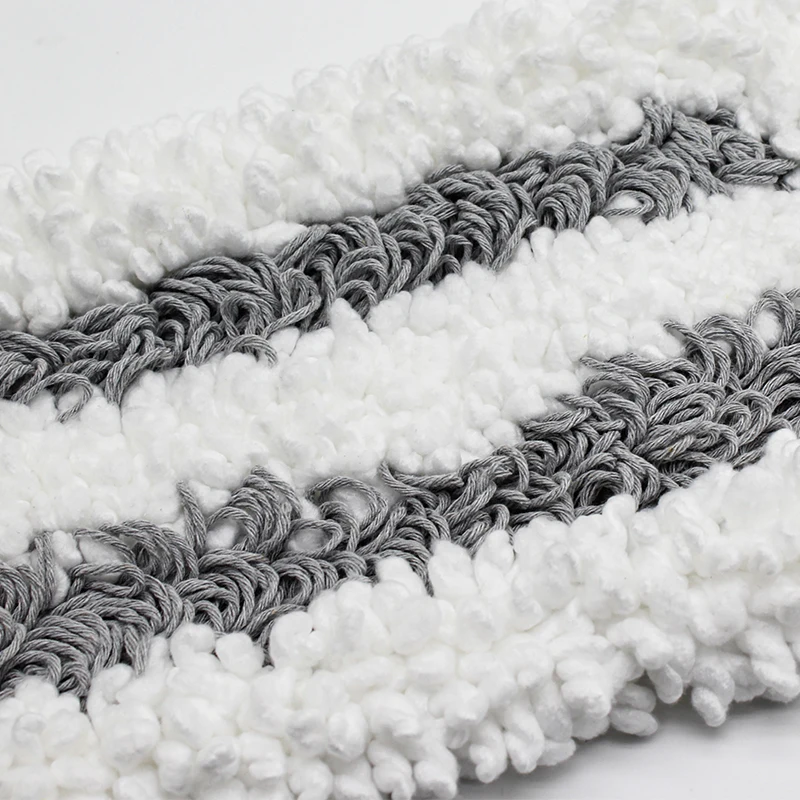 High absorbent Cleaning Flooring Dust Mop Commercial Industrial Cotton Microfiber Blend Wet Mop Refill Pocket style Flat Mop