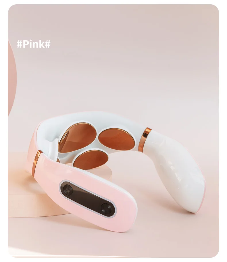 
Own brand, good price neck massager with heat smart electric wireless neck massager 