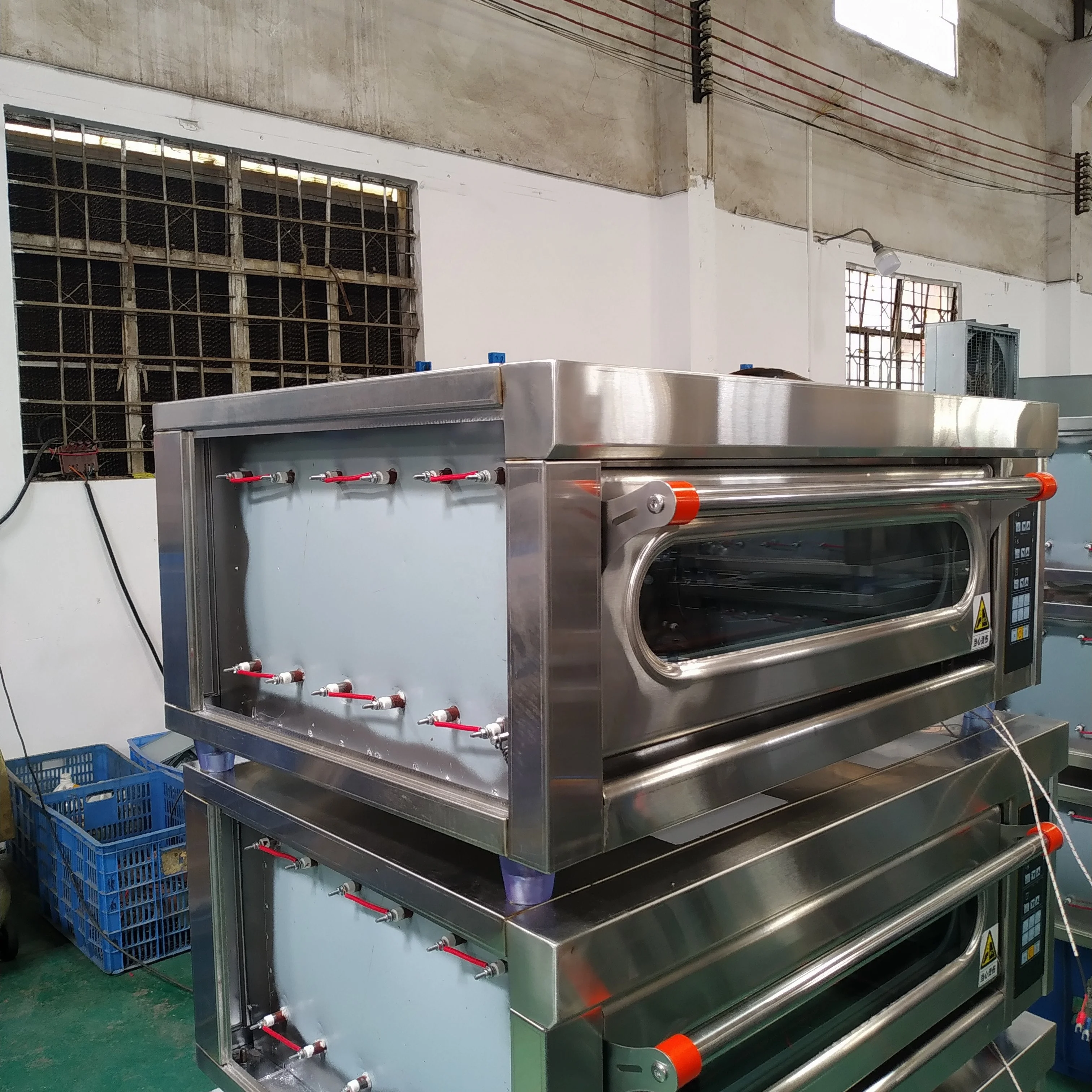 1 deck 1 tray micro-computer control panel electric commercial baking oven for baking bread and cake