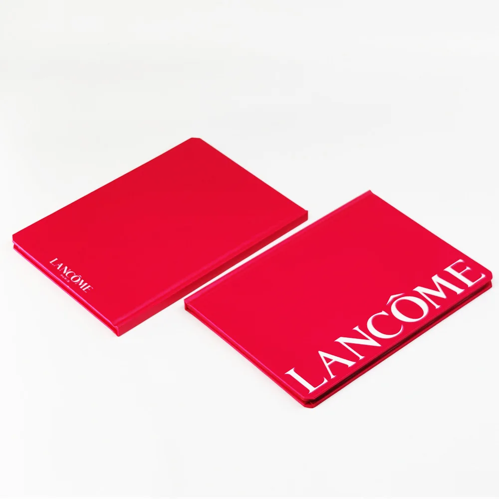 A5 Business Red Simplified PU Notebook Set A5 Soft Face Handwritten Ledger Set LOGO Customized Notebook