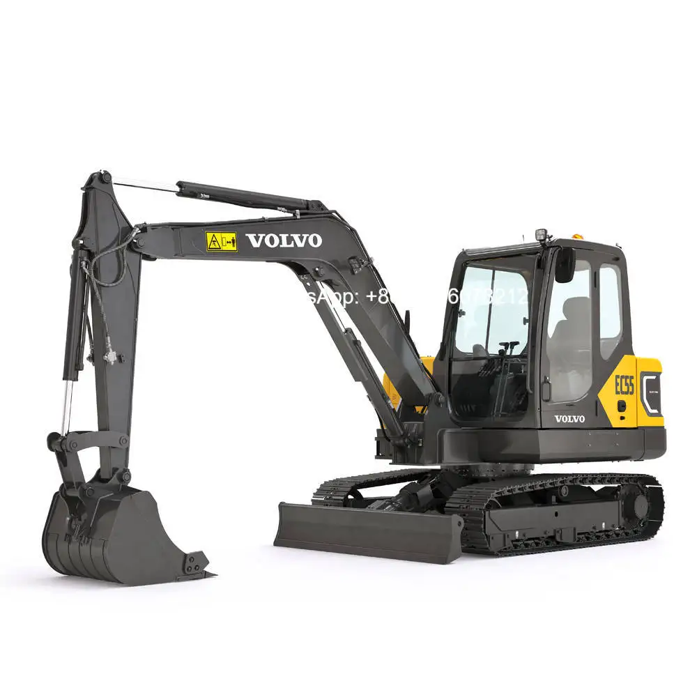 Good Condition Volvo EC55 EC55B Excavator Quality Guaranteed Used Volvo EC55B excavator For Sale