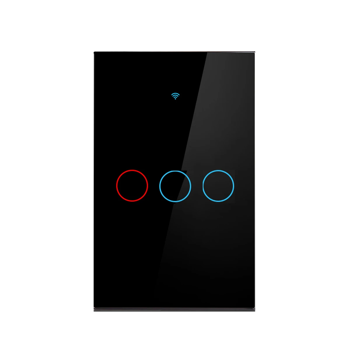 SIXWGH Tuya WiFi Smart Light Switch, Neutral/No Neutral Wire, Wall Touch Switch for Smart Home Compatible with Google Home Alexa