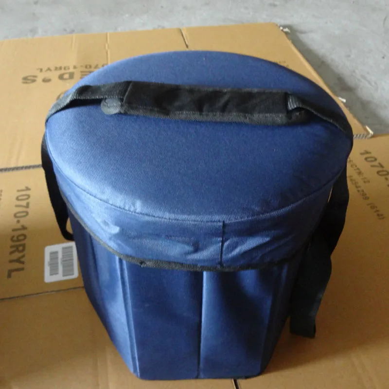 
Red,Blue,Black Outdoor Picnic Folding storage Stool Cooler Storage Box foldable portable food storage 