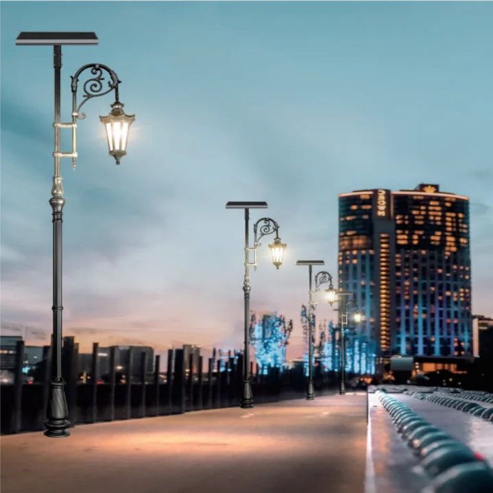 Caravan driveway solid brass lamp square 4x4 led free post garden security street light solar cube with camera landscape