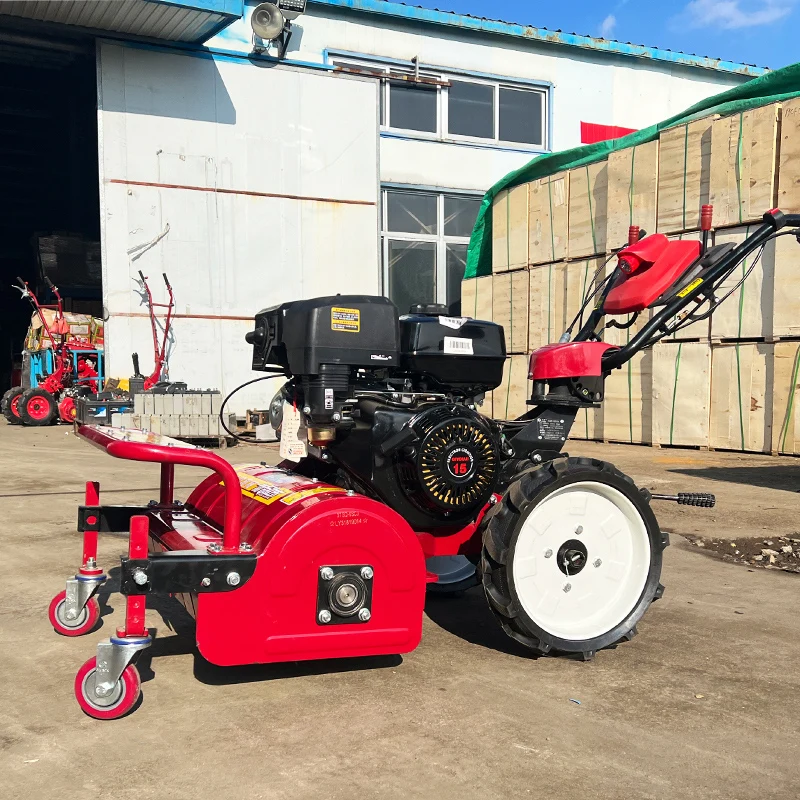 Grass shredder Garden Tools Hand Push Gasoline Lawn Mower For Garden Grass Cutter